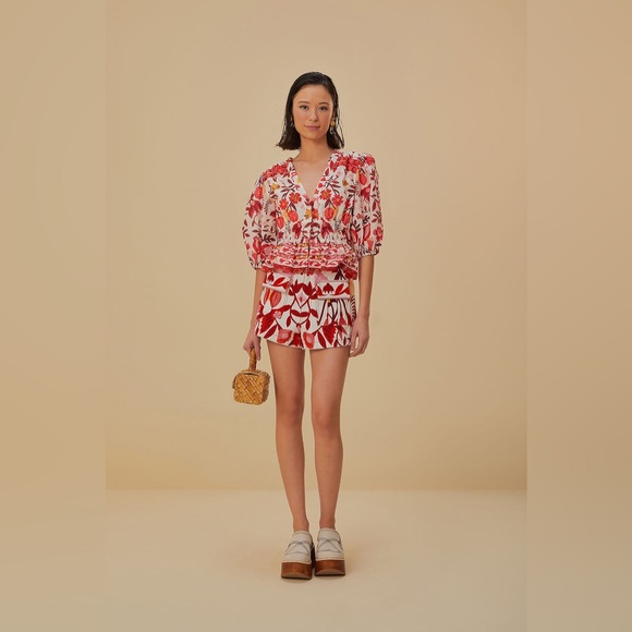 Farm Rio Romantic Orchard Pockets Short